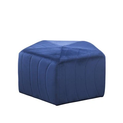 Cadeira de futebol de 2 lugares e pufe